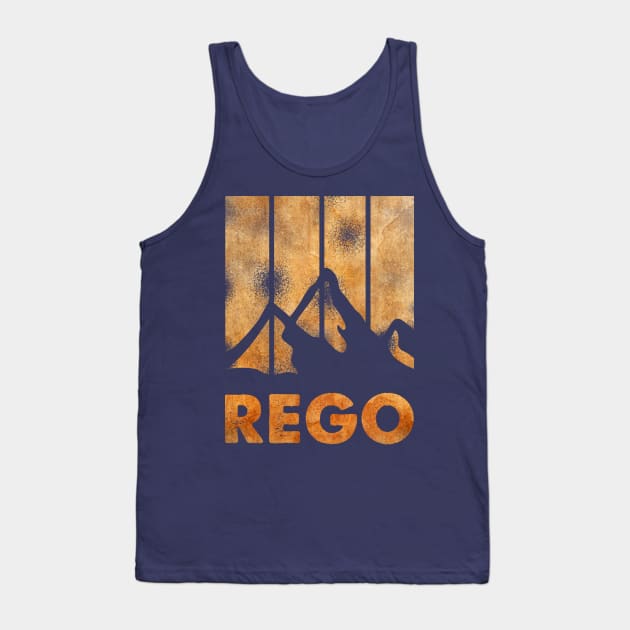 Oregon gold Tank Top by Tekad Rasa